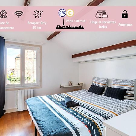 Apartamento Cosy Revy - Proche Paris Saint-Michel-sur-Orge Exterior foto