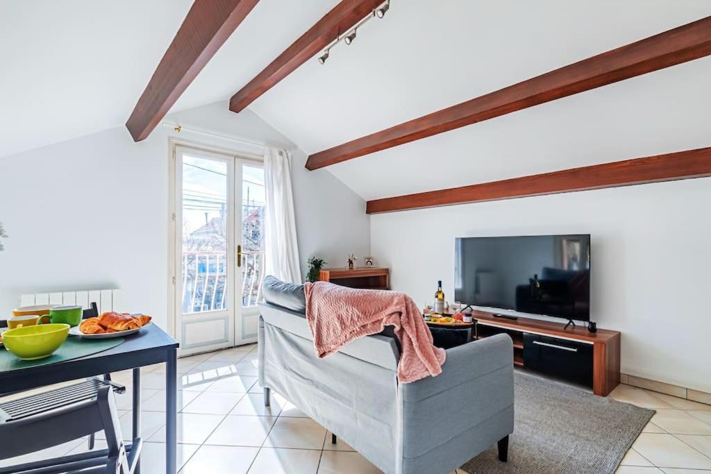 Apartamento Cosy Revy - Proche Paris Saint-Michel-sur-Orge Exterior foto
